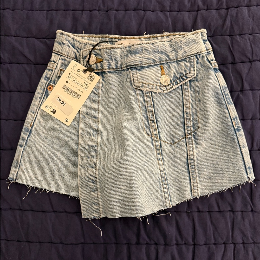 Kids Zara Denim Skort